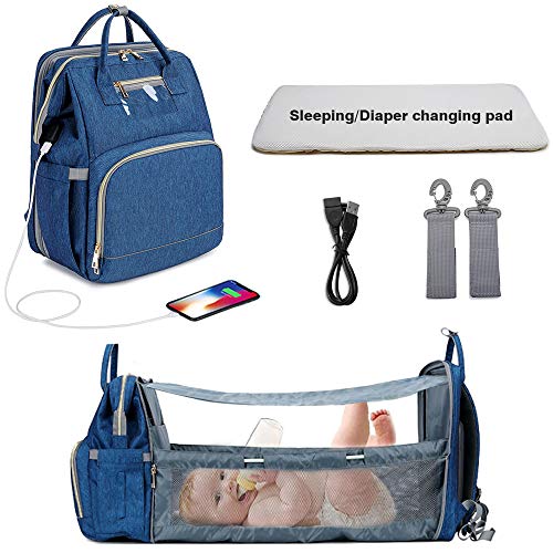 All-In-1 Infinity Diaper Bag & Charging Station