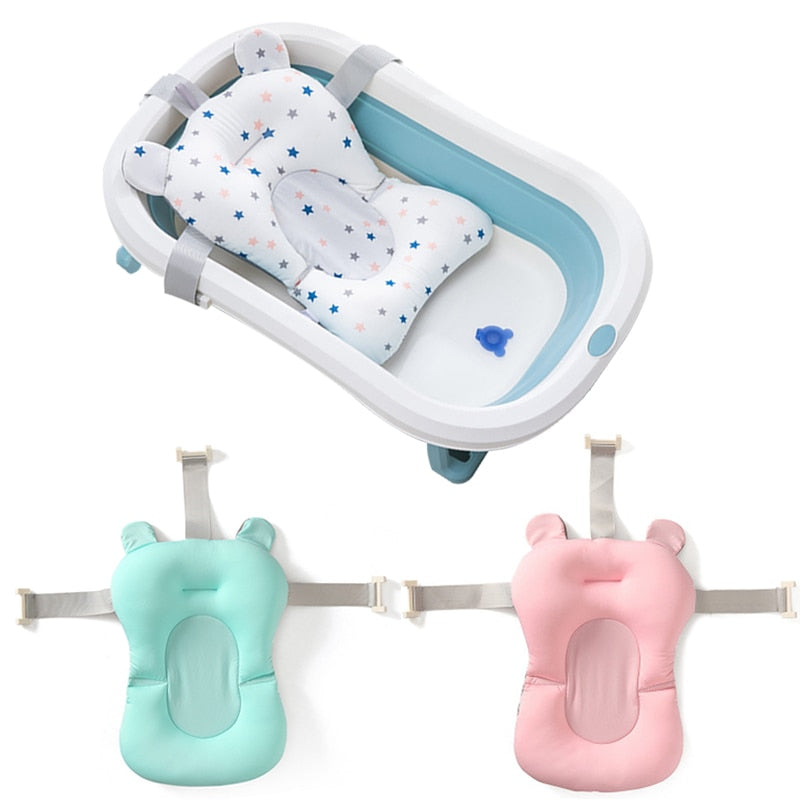 Baby Bathtub Safety Cushion - Anti-Slip Soft Comfortable Support