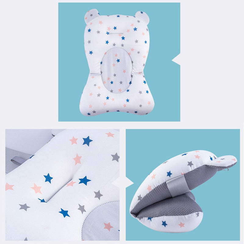 Baby Bathtub Safety Cushion - Anti-Slip Soft Comfortable Support