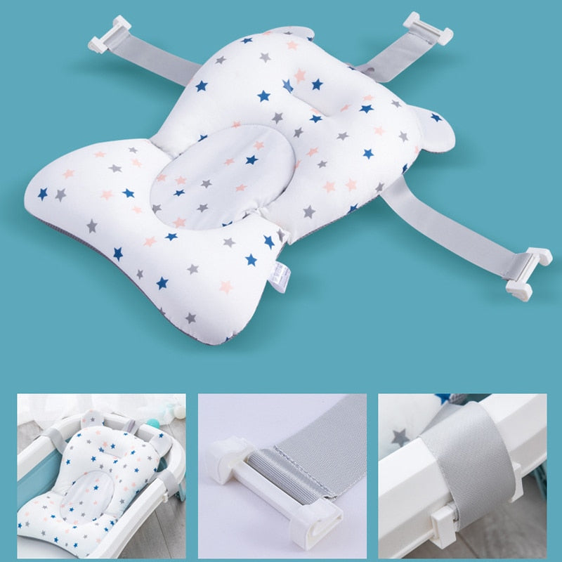 Baby Bathtub Safety Cushion - Anti-Slip Soft Comfortable Support