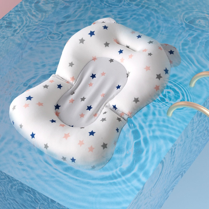 Baby Bathtub Safety Cushion - Anti-Slip Soft Comfortable Support