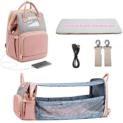 All-In-1 Infinity Diaper Bag & Charging Station
