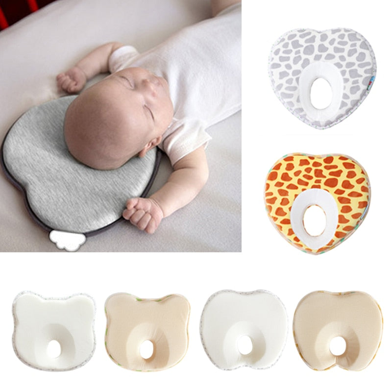 Memory Foam Anti Flat-Head & Roller Pillow & Positioner