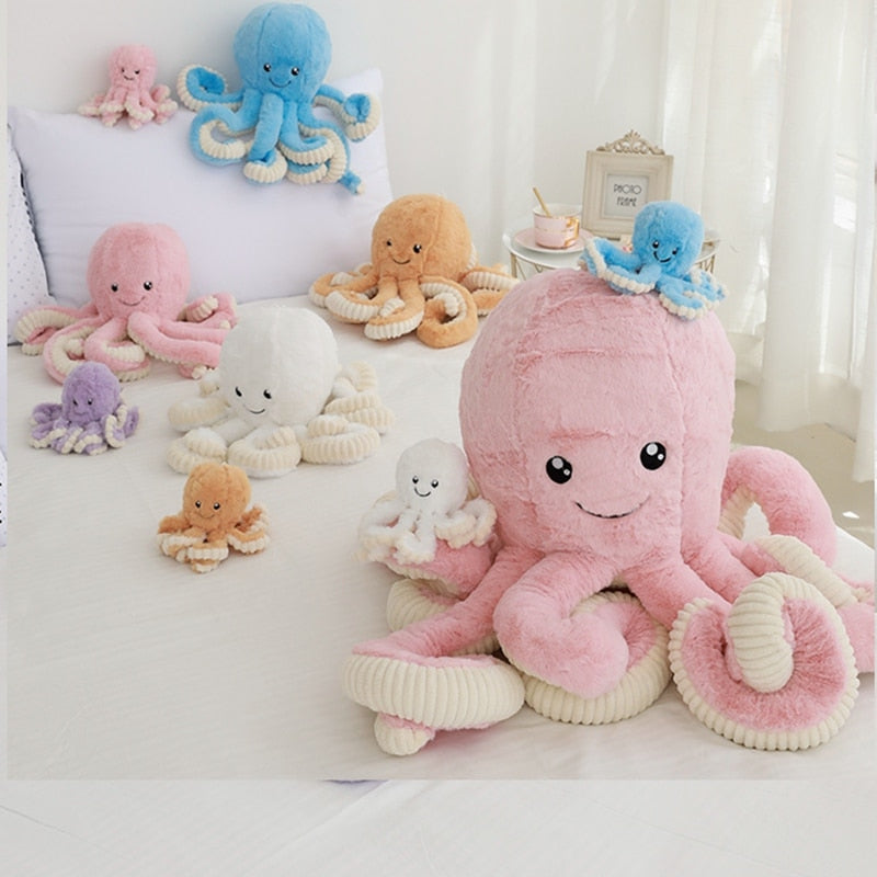 Premium Plush Simulation Anti-Stress Octopus
